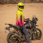 Moto Jersey Escape Canyon Series Yellow & Pink